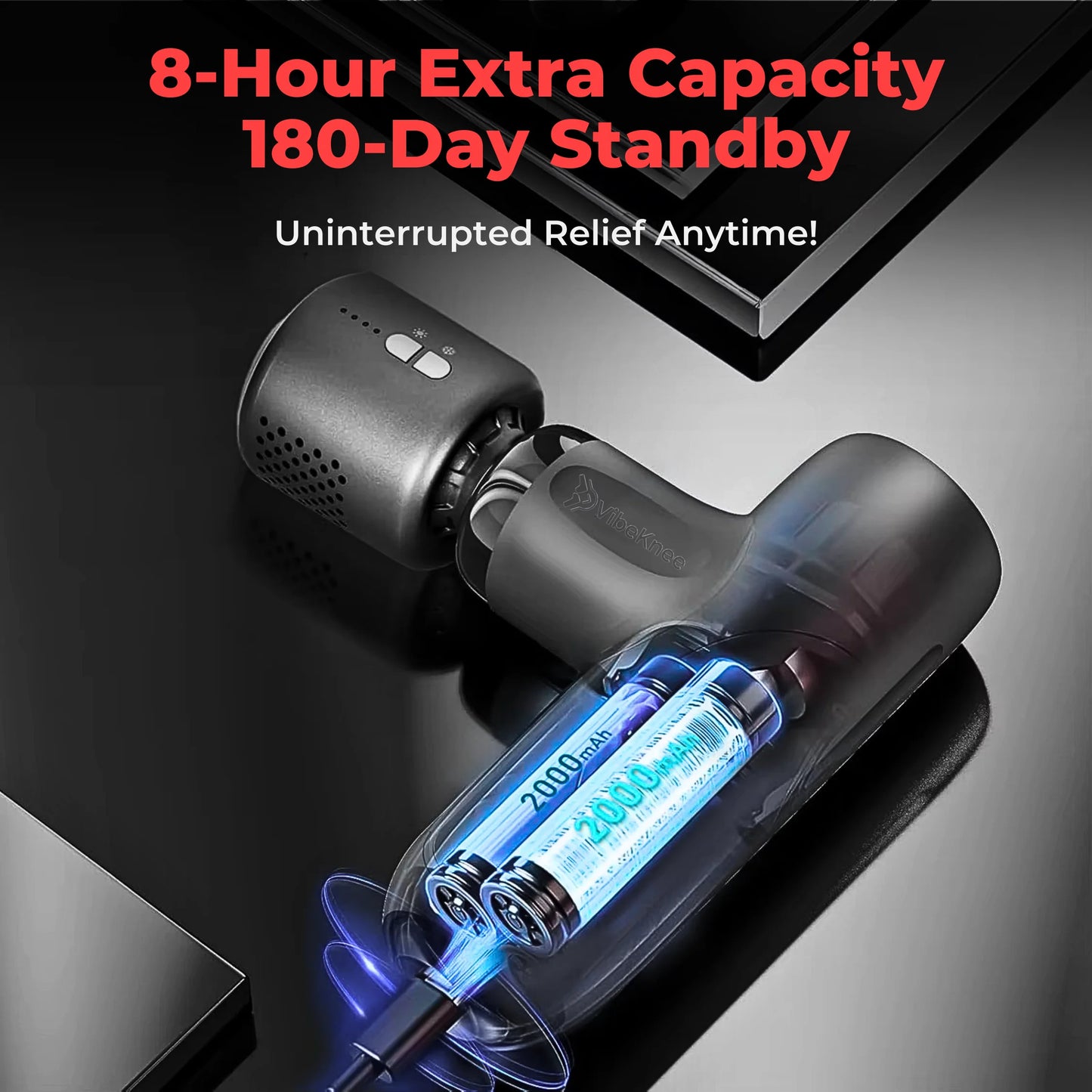 Hot & Cold Dual Relief Massage Gun