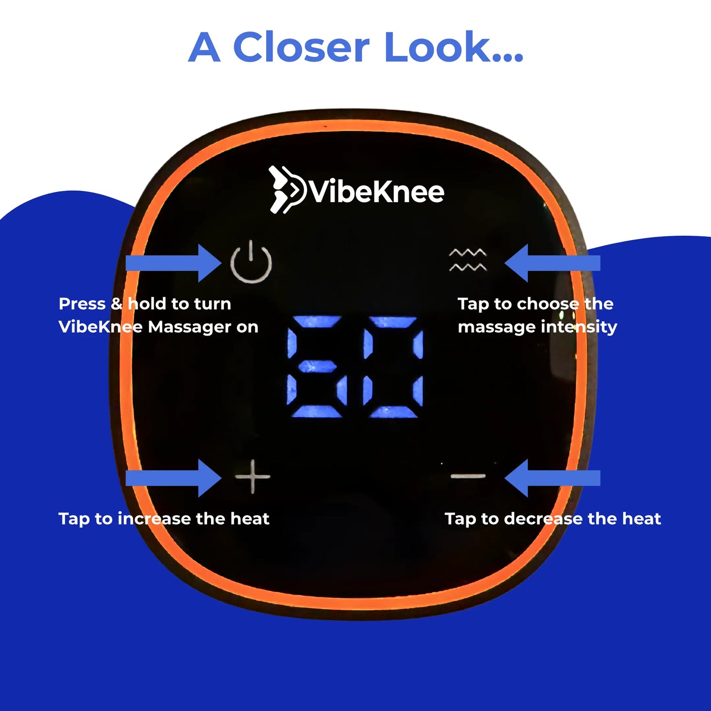 VibeKnee Flexi 2-in-1 Massager