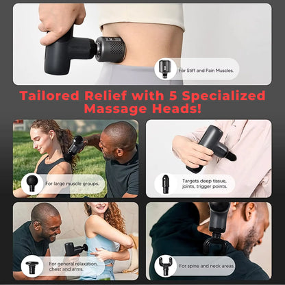 Hot & Cold Dual Relief Massage Gun