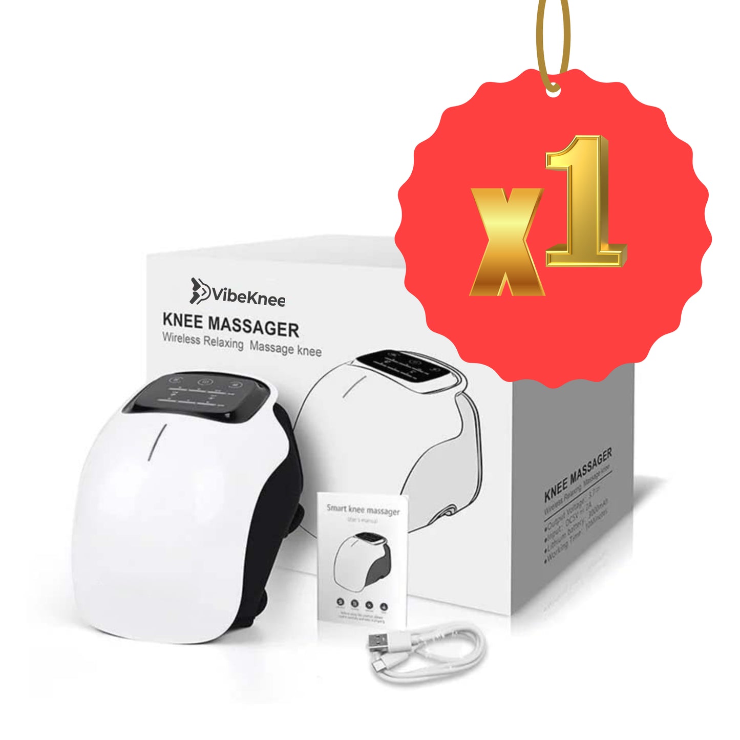VibeKnee Pro 4in1 Massager